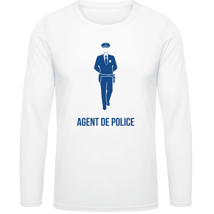 Agent De Police Shirt met lange mouwen contain pic