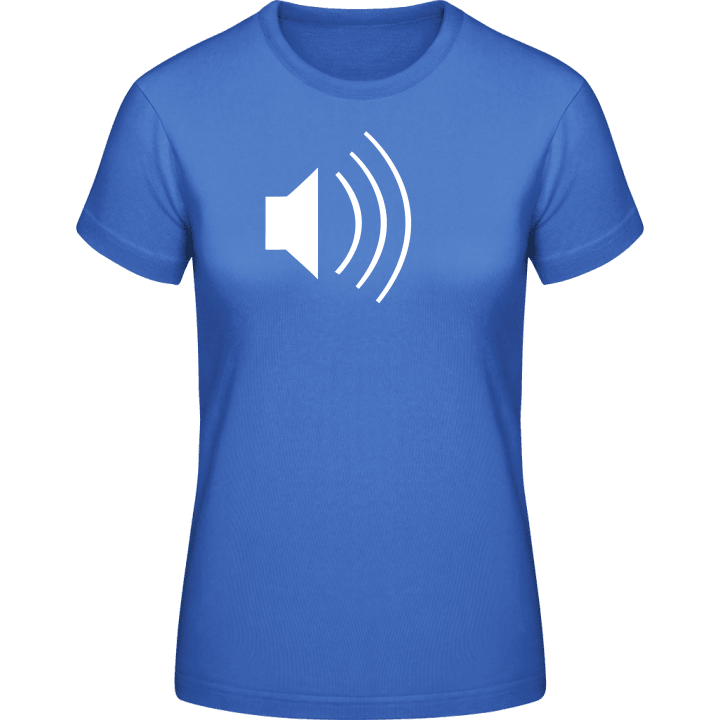High Volume Sound Camiseta de mujer contain pic