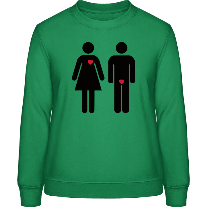 Real Love Frauen Sweatshirt contain pic