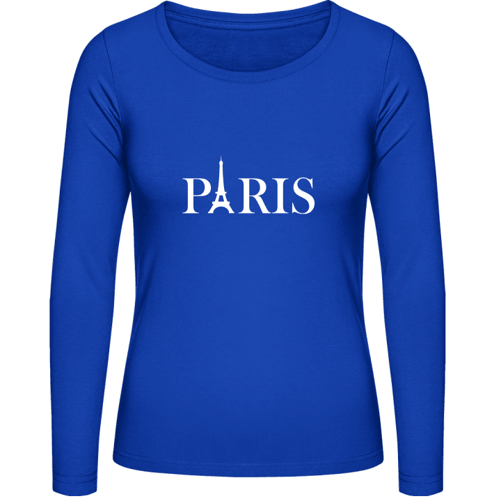 Paris Eiffel Tower Kvinnor långärmad skjorta contain pic