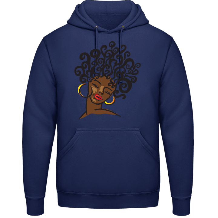 Afro Haircut Hoodie contain pic