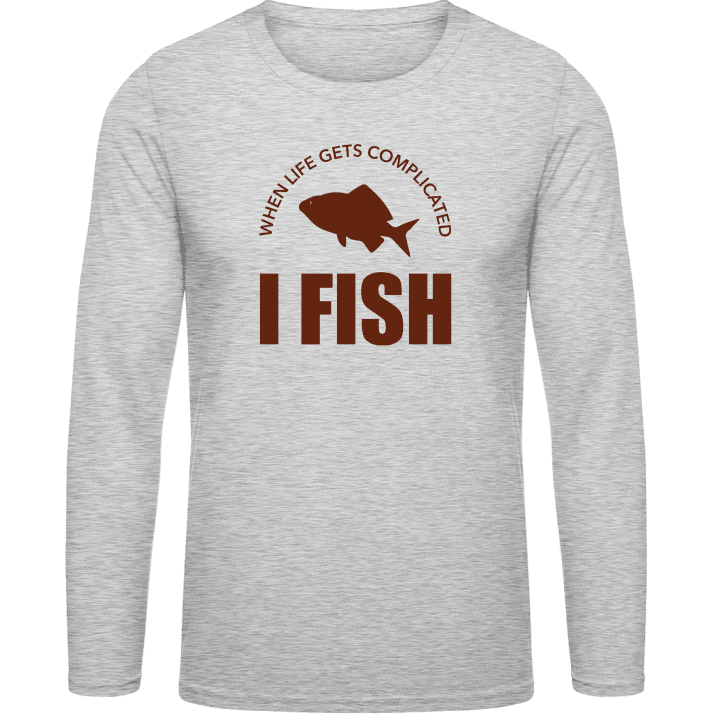 I Fish Long Sleeve Shirt 0 image