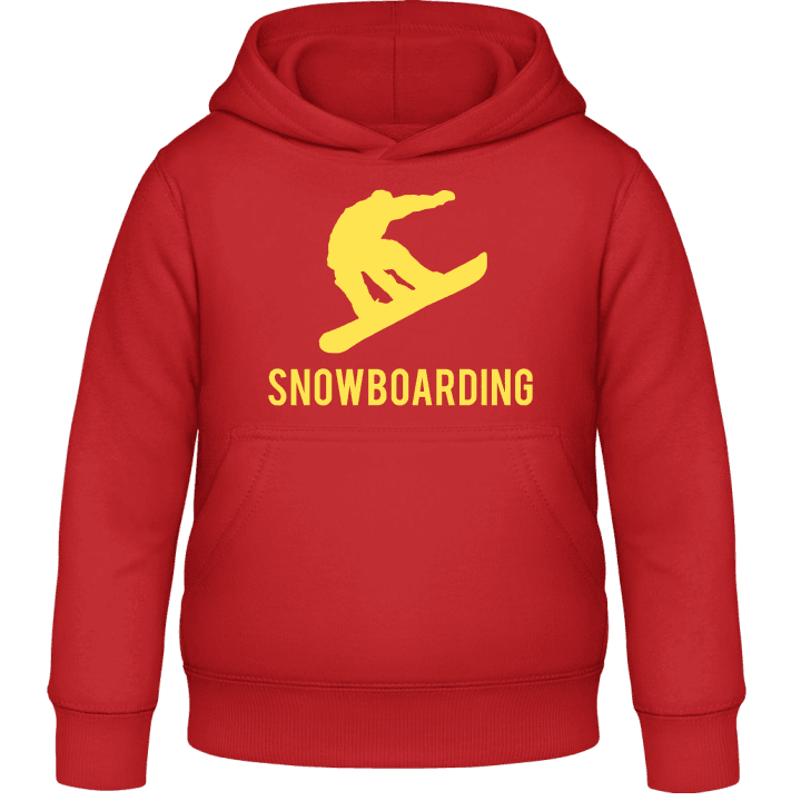 Snowboarding Kids Hoodie contain pic
