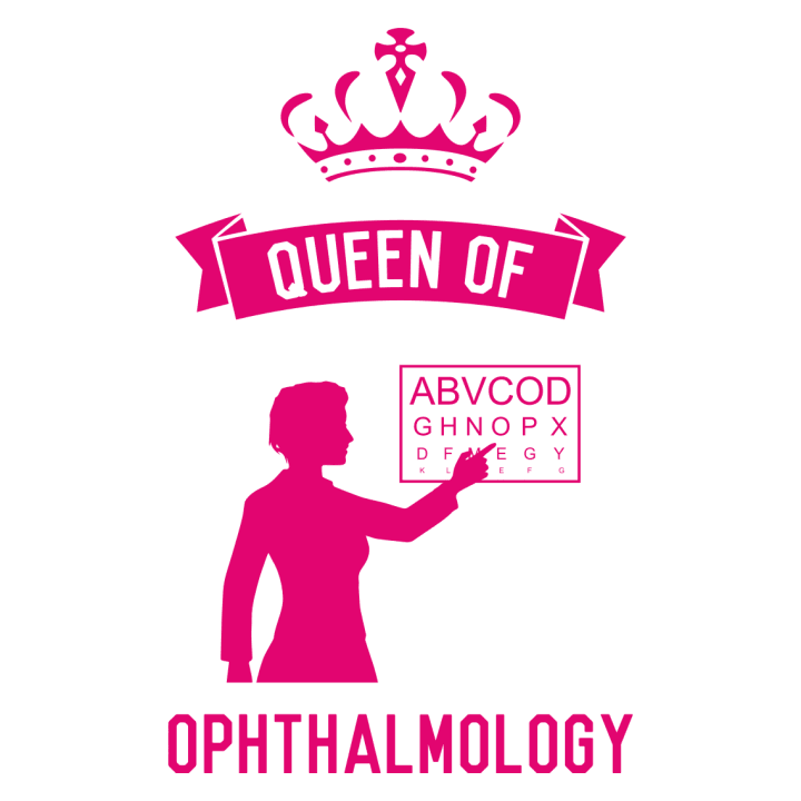 Queen Of Ophthalmology Vrouwen Lange Mouw Shirt 0 image