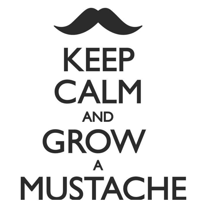 Keep Calm and grow a Mustache Maglietta donna 0 image