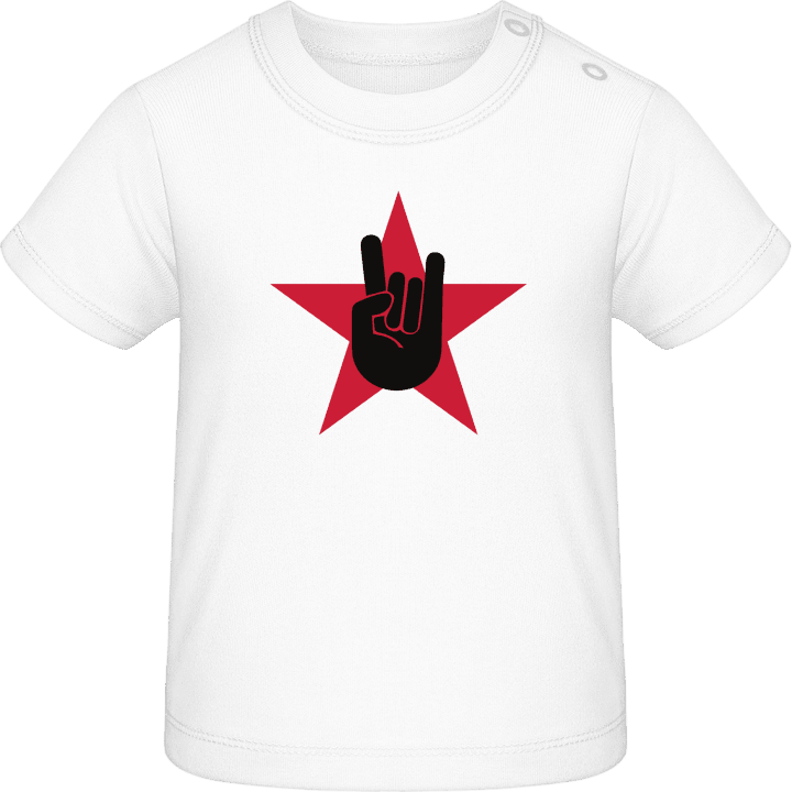 Rock Star Hand T-shirt för bebisar contain pic