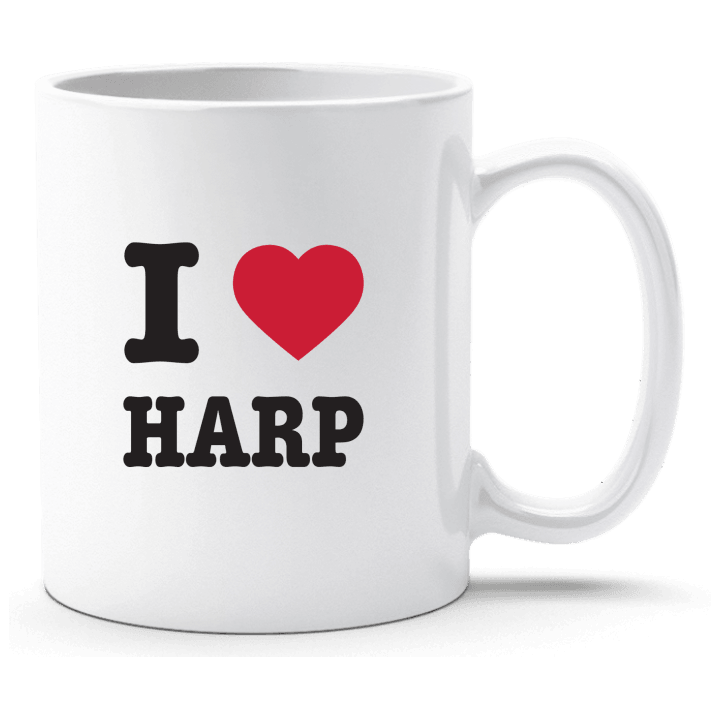 I Heart Harp Tasse contain pic