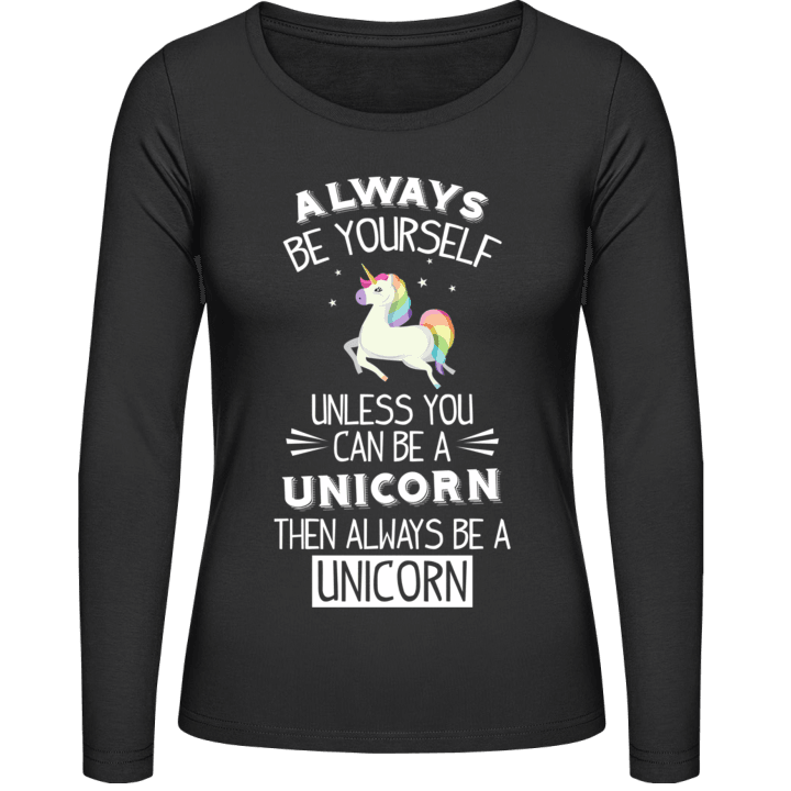 Always Be A Unicorn T-shirt à manches longues pour femmes 0 image