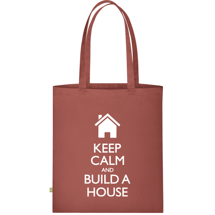 Keep Calm and Build a House Väska av tyg contain pic