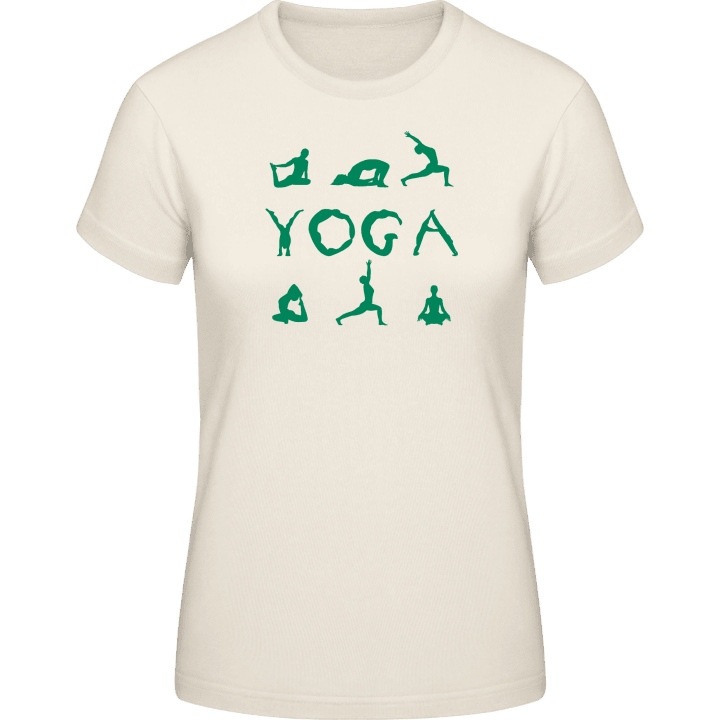 Yoga Letters Vrouwen T-shirt 0 image
