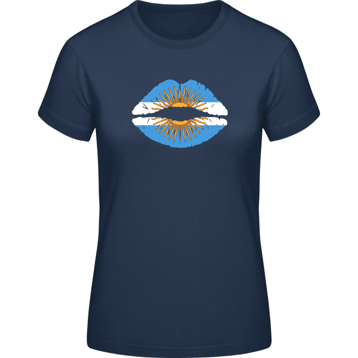 Argentinian Kiss Flag Vrouwen T-shirt 0 image