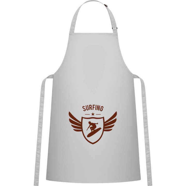 Surfing Winged Kitchen Apron contain pic
