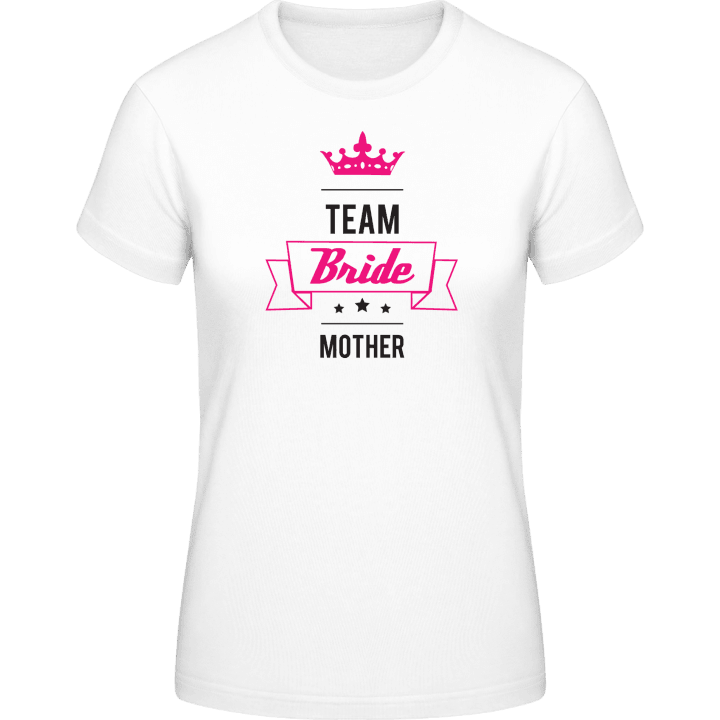 Bridal Team Mother T-shirt för kvinnor 0 image