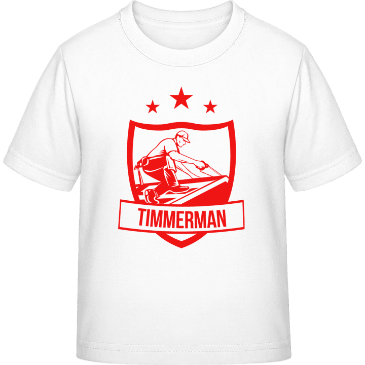 Timmerman Logo T-skjorte for barn contain pic