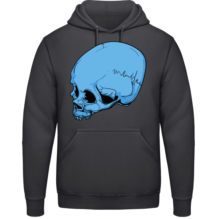 Blue Skull Felpa con cappuccio 0 image