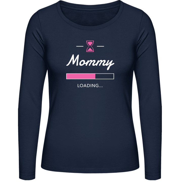 Mommy Loading Baby Girl Vrouwen Lange Mouw Shirt 0 image