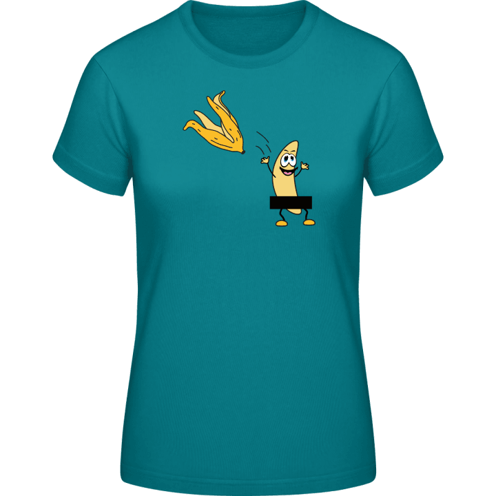Banana Strip T-shirt för kvinnor contain pic