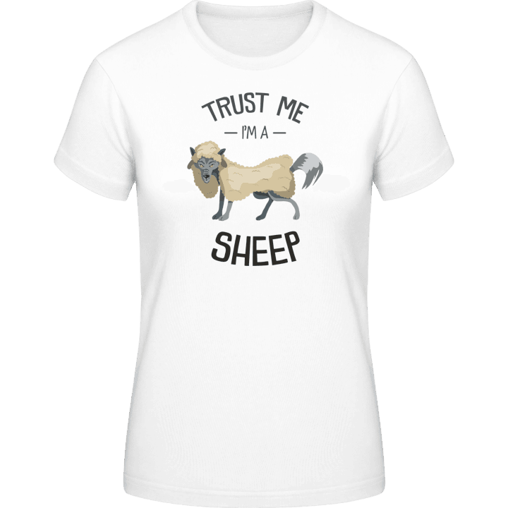 Trust Me I'm A Sheep Women T-Shirt contain pic