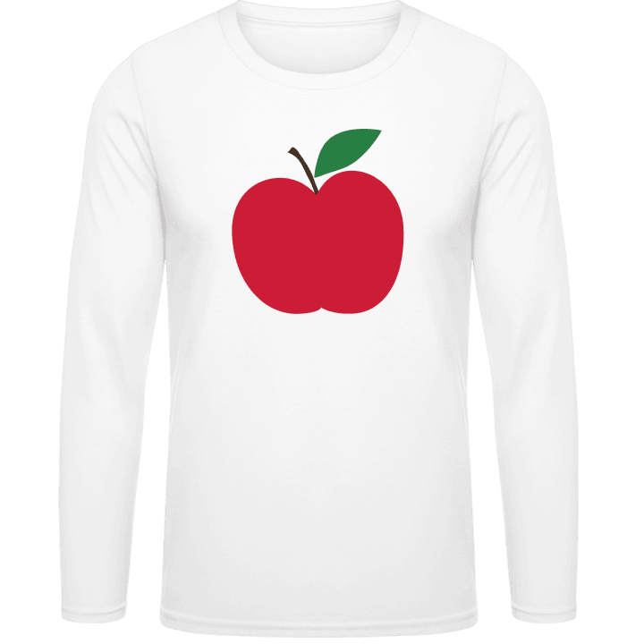 Apple Illustration Long Sleeve Shirt contain pic