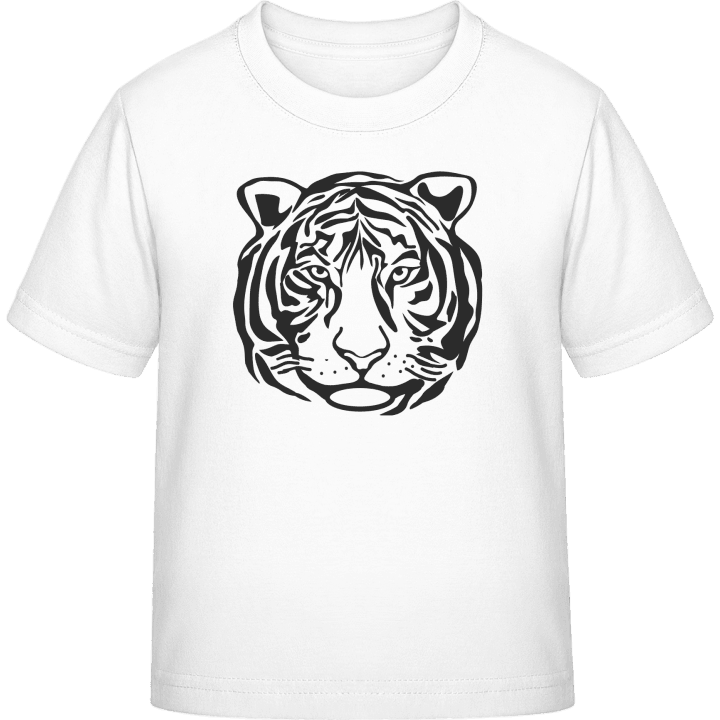 Tiger Face Outline Kids T-shirt 0 image