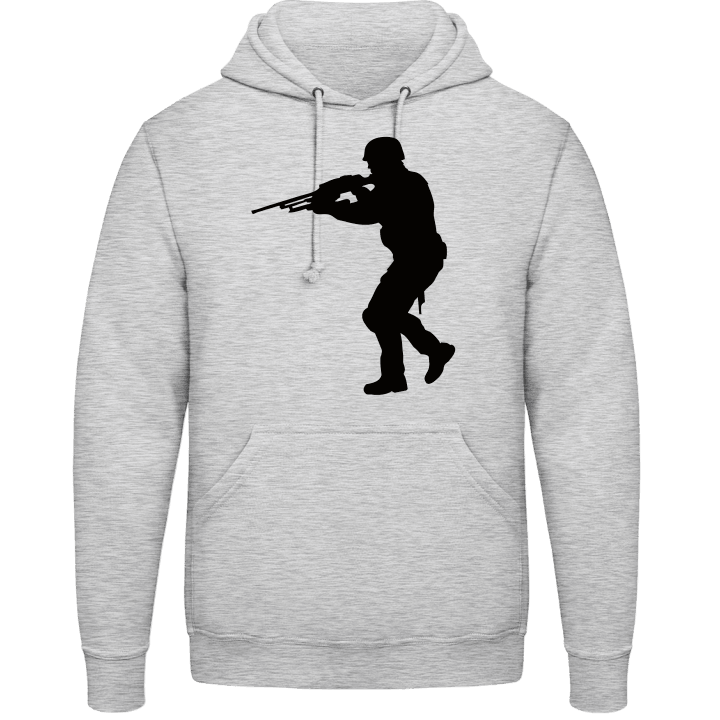 Soldier with Weapon Hoodie 0 image