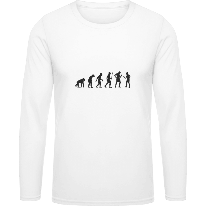 Fitness Trainer Evolution Langarmshirt contain pic
