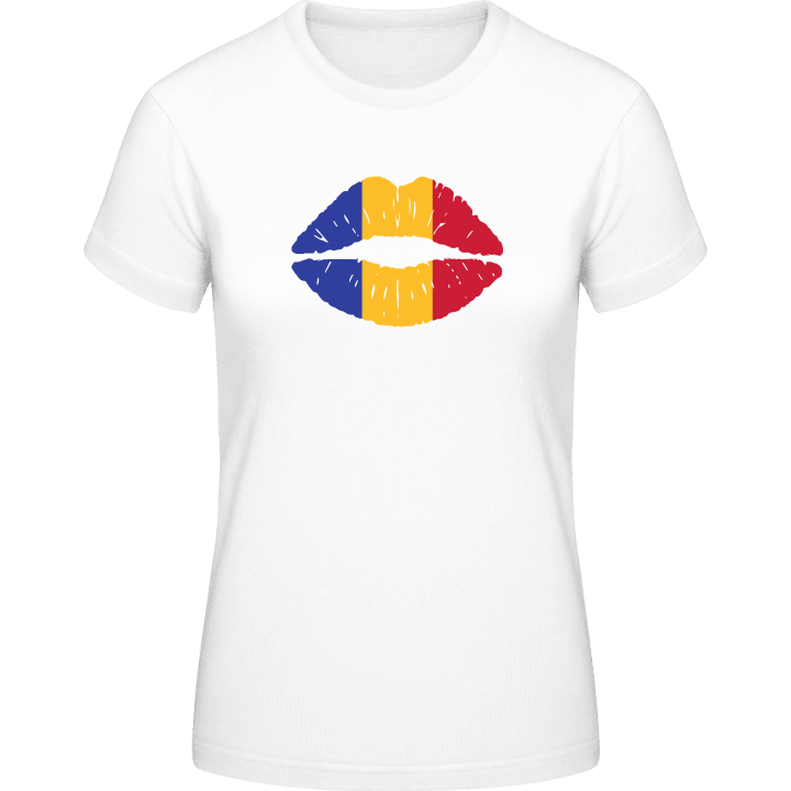 Romanian Kiss Flag Frauen T-Shirt 0 image