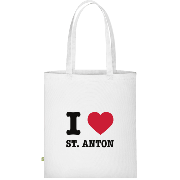 I Love St. Anton Stoffen tas contain pic