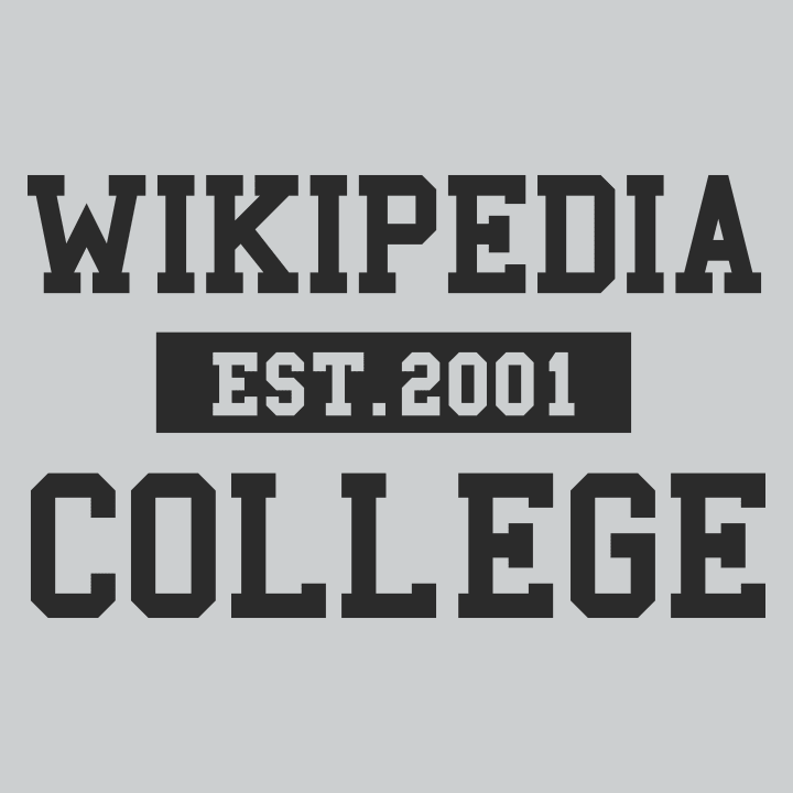 Wikipedia College Vrouwen Hoodie 0 image