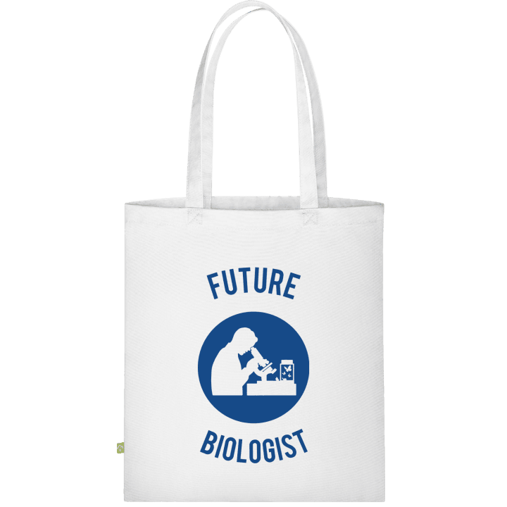 Future Biologist Silhouette Stofftasche contain pic