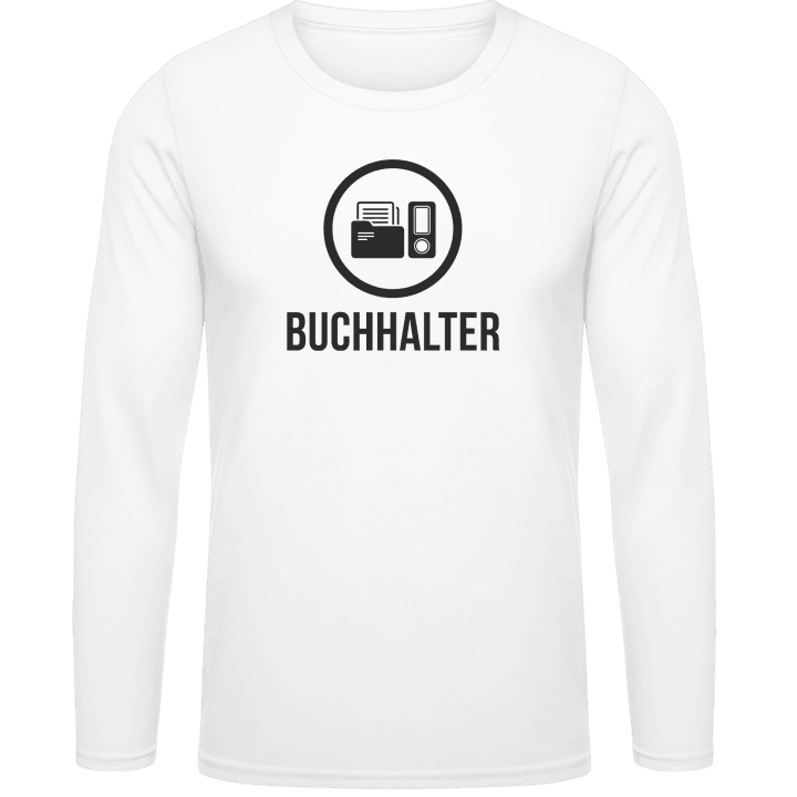 Buchhalter Logo Shirt met lange mouwen contain pic