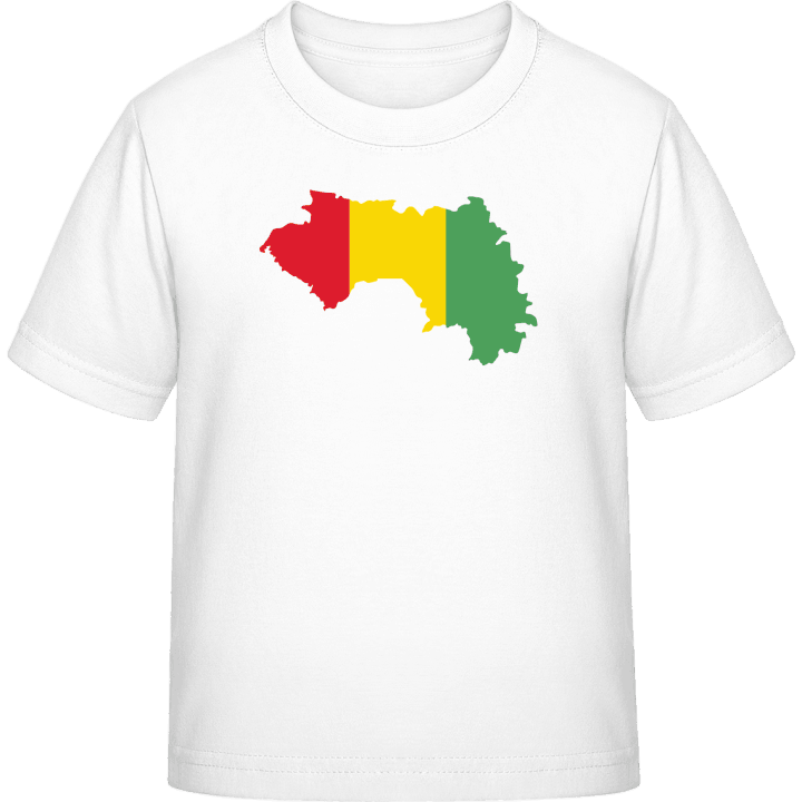 Guinea Map T-skjorte for barn contain pic