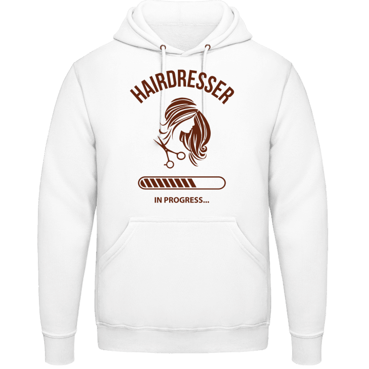Hairdresser in progress Hoodie contain pic