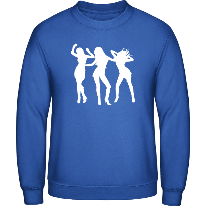 Dancing Chicks Sweatshirt contain pic