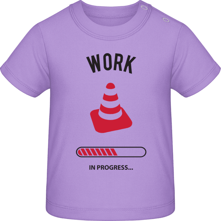 Work In Progress Baby T-skjorte contain pic