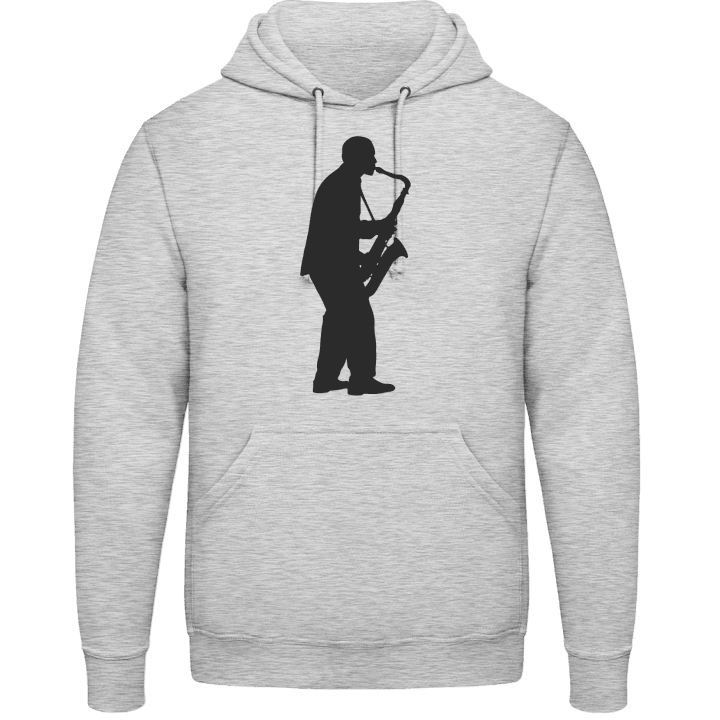 Saxophonist Silhouette Hoodie contain pic