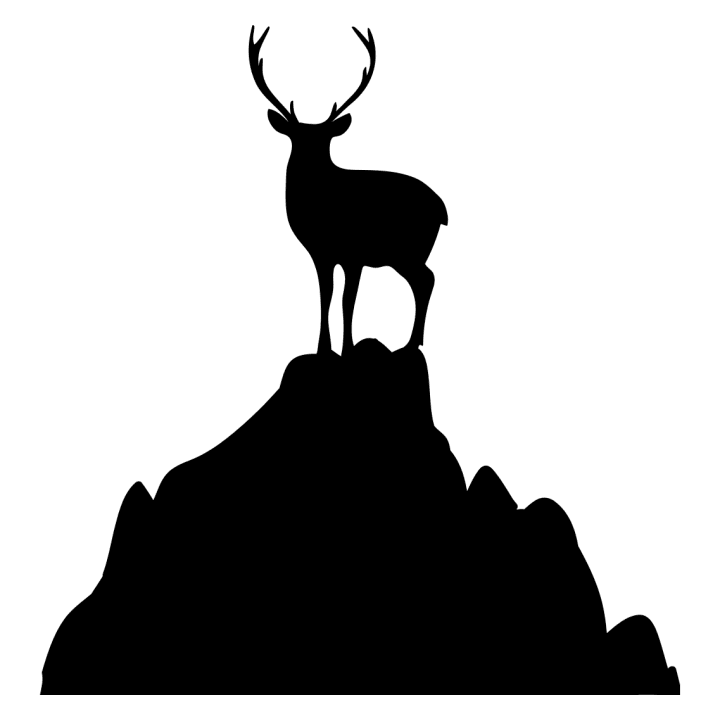Deer On A Mountain Shirt met lange mouwen 0 image
