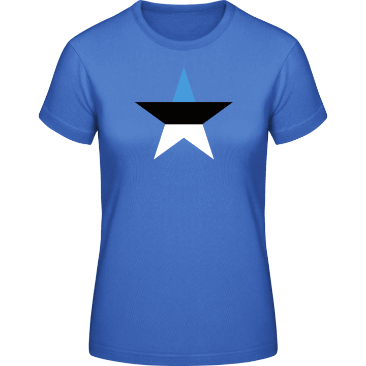 Estonian Star T-skjorte for kvinner contain pic