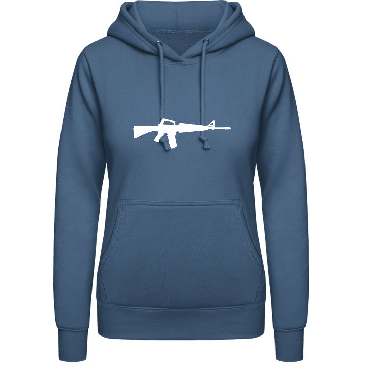 M16 Machine Gun Women Hoodie contain pic