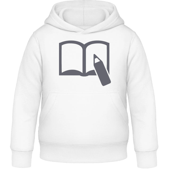 Pencil And Book Writing Kids Hoodie 0 image
