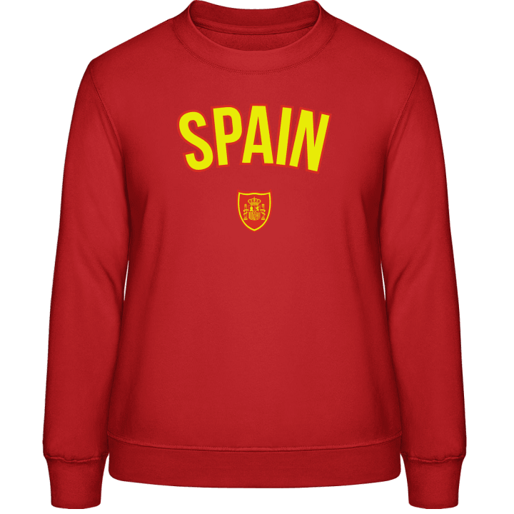SPAIN Football Fan Sweatshirt för kvinnor 0 image