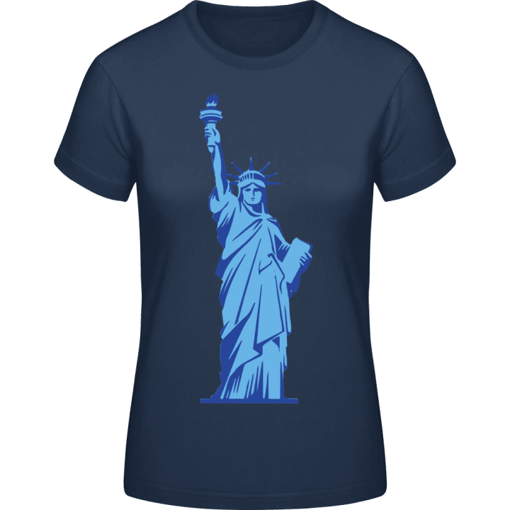 Statue Of Liberty Icon T-shirt för kvinnor contain pic