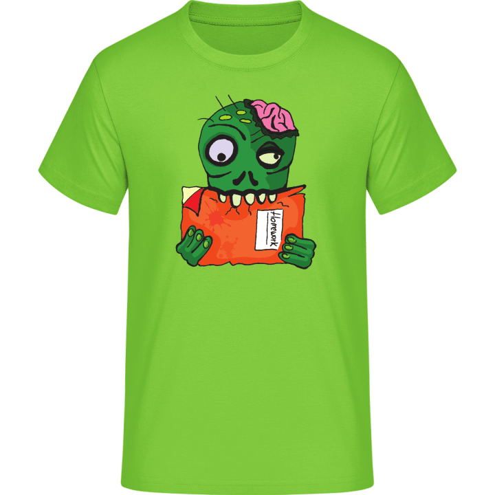 Zombie VS Homework T-skjorte 0 image