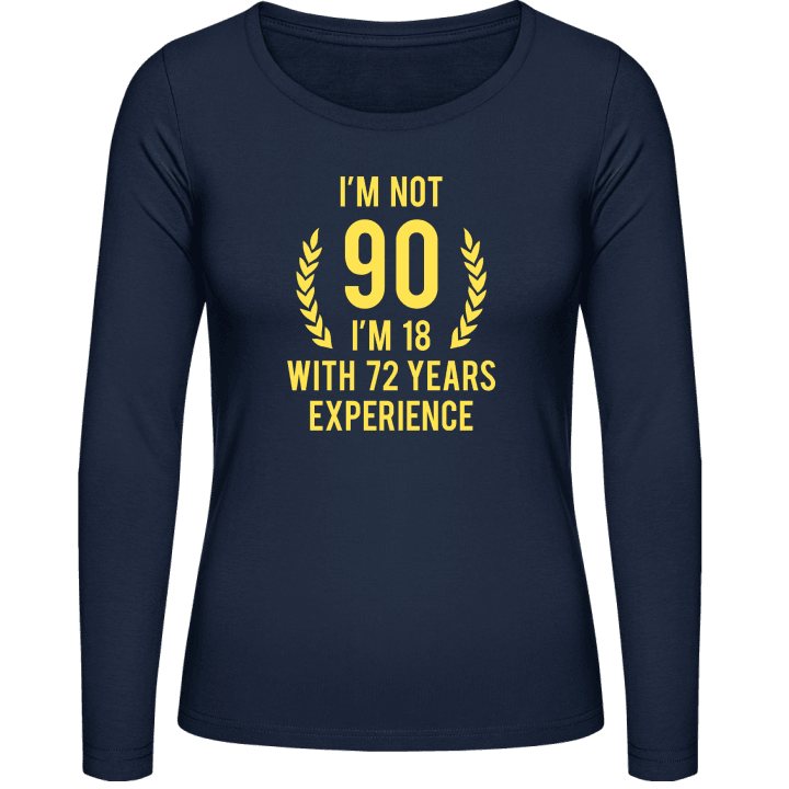 90 Years old Langærmet skjorte til kvinder 0 image