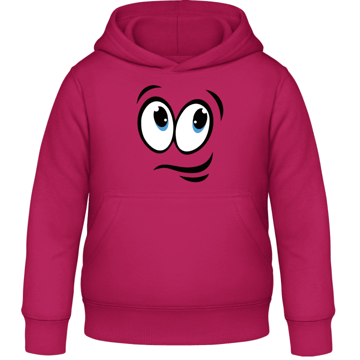 Comic Smiley Face Kids Hoodie contain pic