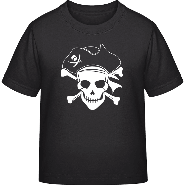 Pirate Skull With Hat Kinderen T-shirt 0 image