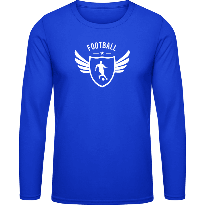 Football Winged T-shirt à manches longues contain pic