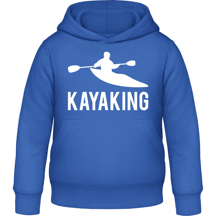 Kayaking Kinder Kapuzenpulli contain pic