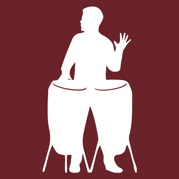 percussionista Silhouette Felpa con cappuccio 0 image