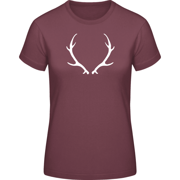 Deer Antlers T-skjorte for kvinner 0 image